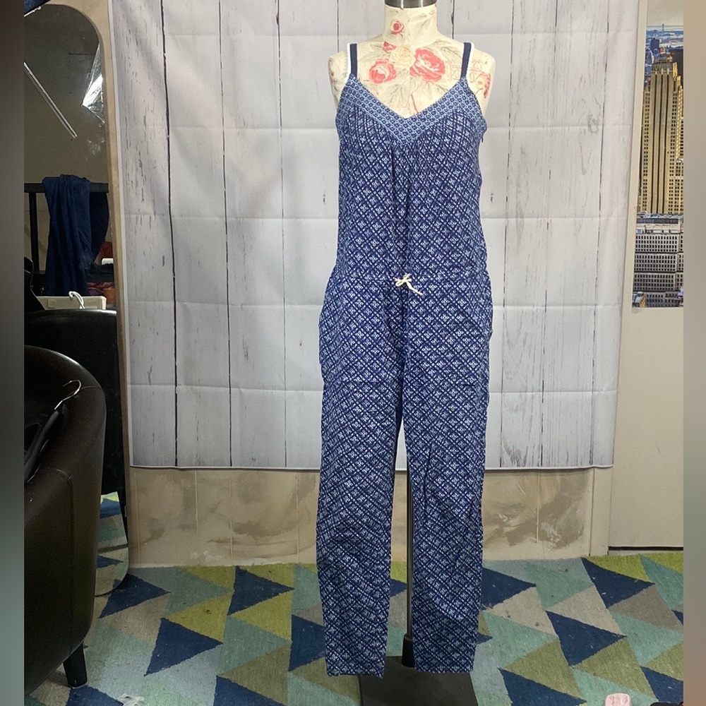 451.Cardigan 100% cotton jumpsuit, size M